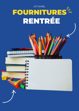 Blue and Yellow Modern Illustrative School Supplies Poster.png